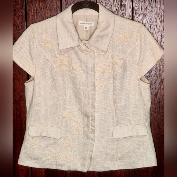 Coldwater Creek Sleeveless Jacket - Picture 8 of 12